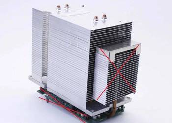 2x Radiator Chłodzenie Procesora Apple G5 CPU na sprzedaż  Tarnów