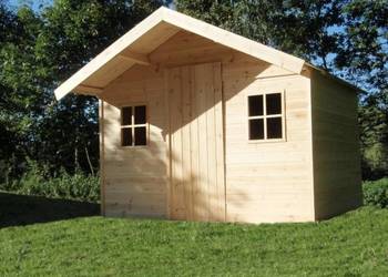 Używany, Domek drewniany narzędziowy 3m x 2.5m promocja na sprzedaż  Gowidlino