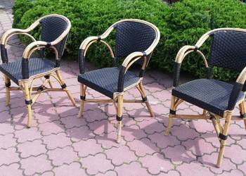 Fotele rattan techno rattan krzesło ogrodowe na taras, używany na sprzedaż  Garwolin