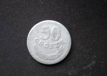 11.  PRL 50  gr.  z 1949 r. bez znaku menniczego na sprzedaż  Chrząstawa Mała