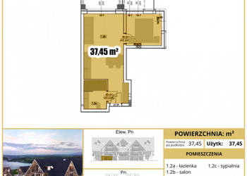 Apartament 202 bud 6- Aparthotel Natura Resort na sprzedaż  Kluszkowce