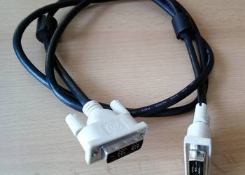 Kabel DVI-DVI Do monitora projektora i inne, używany na sprzedaż  Warszawa