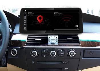 Radio Android 12 BMW serii 5 E60 E61 E62 ccc cic 12,3 wifi g na sprzedaż  Ożarowice