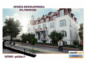 Apartament w rewitalizowanej kamienicy- pod klucz na sprzedaż  Świnoujście