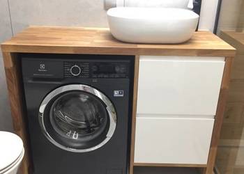 Zabudowa pralki 120- szafka pod umywalkę - meble łazienkowe na sprzedaż  Gdańsk