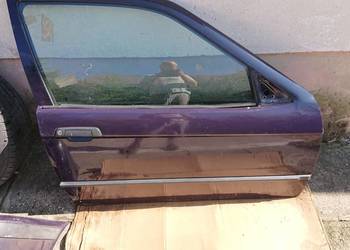 Bmw E36 compact drzwi prawe kompletne violettschwarz na sprzedaż  Garcz