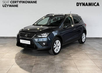 Seat Arona Style 1.0TSI 110KM M6 2021 r., salon PL, I wł., 17tys.km przebi…, używany na sprzedaż  Myślenice