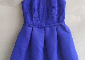 Kobaltowa niebieska sukienka 42 nowa little misress, używany na sprzedaż  Białka