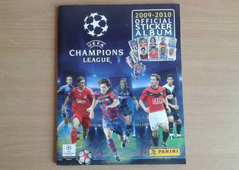 Naklejki Panini - UEFA Champions League 2009/2010, używany na sprzedaż  Cieszyn