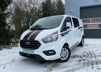 Używany, Ford Transit Custom 2.0 170 KM*2018*Brygadówka*5 osobowy*EcoBlue*Wersja lo… na sprzedaż  Złotniki Kujawskie