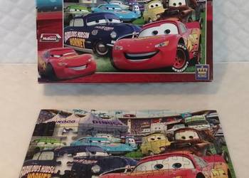 Używany, Cars, Auta, Lighting McQueen, 4757A, Disney, King (Puzzle) na sprzedaż  Czeladź