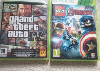 GTA 4 i Gra LEGO Avengers Xbox 360 PORYSOWANE!!! na sprzedaż  Zabiele