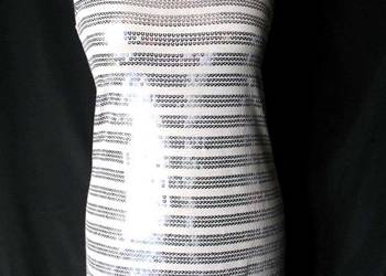 Sukienka cekiny MINI 40 L biust 85-100 cm na sprzedaż  Siedlce
