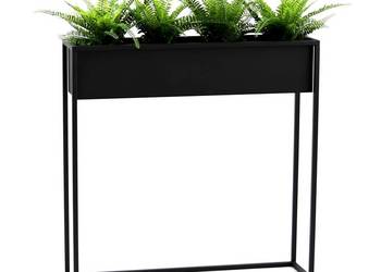 Kwietnik Metalowy Stojak Donica 80x80cm skrzynka LOFT na sprzedaż  Sobienie-Jeziory