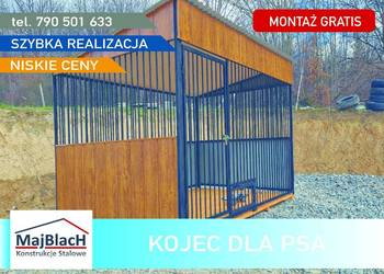 Mały Kojec dla Psa - PRODUCENT KOJCE DLA PSÓW  - Maj-Blach, używany na sprzedaż  Bielsko-Biała