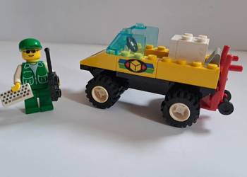 Używany, Lego Town - 6325 - auto kuriera - Package Pick-Up na sprzedaż  Dąbrowa Górnicza