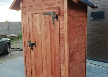 WC, latryna, sławojka, wychodek z dwuspadowym dachem na sprzedaż  Sochaczew