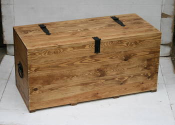 Skrzynia kufer ławka drewniana sosnowa rustykalna loft na sprzedaż  Mielec