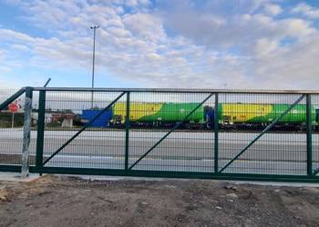 Brama przesuwna 2 D 6-5-6 H-1,8 L-4m- Komplet-PROMOCJA, używany na sprzedaż  Szczecin