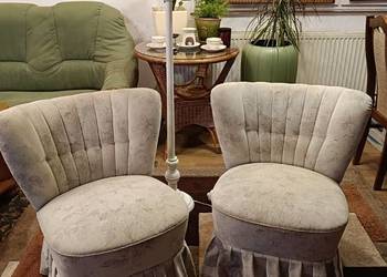 Używany, Fotel klubowy , muszelka , Vintage, lata 60 PRL na sprzedaż  Lipno