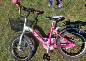 Rowerek dla dziewczynki kola 16 cali, używany na sprzedaż  Kawki