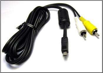 kabel do aparatu Panasonic Lumix DMC i Pentax 5 PIN, używany na sprzedaż  Zamość
