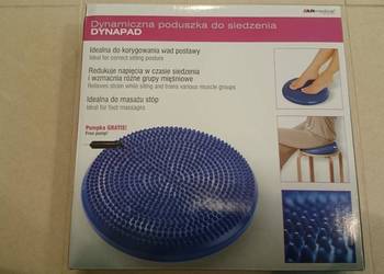 Pneumatyczna poduszka do siedzenia i ćwiczeń + pompka, używany na sprzedaż  Kielce