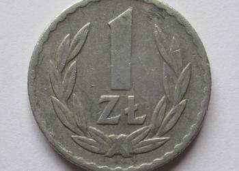 Używany, Moneta obiegowa - 1 zł - 1966/moneta/monety/PRL na sprzedaż  Łódź