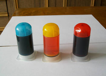 Używany, Zestaw Tuszy 4Factory kolor do HP 300, 301, 338, 339 na sprzedaż  Brzeg