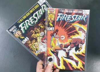 Firestar - 2 komiksy Marvel USA 1986 rok na sprzedaż  Gdynia