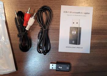 4 w 1 Bluetooth 5.1 nadajnik - odbiornik Audio Stereo. na sprzedaż  Sosnowiec