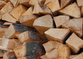 drewno kominkowe/opałowe- sezonowane, połupane, z dowozem na sprzedaż  Kłodawa
