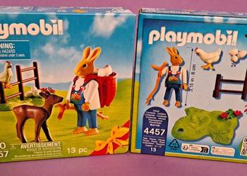 PLAYMOBIL 4457 Króliczek WIELKANOC jajeczka , kurka - NOWY na sprzedaż  Kraków