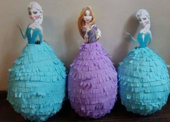 Piniata księżniczka elsa barbie barbi roszpunka xl bella na sprzedaż  Ruda Śląska
