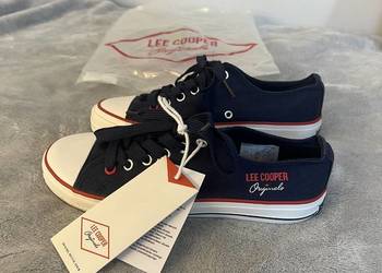 Trampki granatowe Lee Cooper granatowe, używany na sprzedaż  Jasło