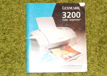 Drukarka Lexmark 3200 Color Jetprinter - instrukcja obsługi na sprzedaż  Konin
