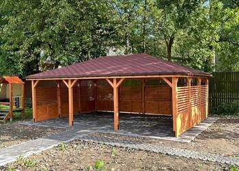 Altana ogrodowa 5 x 7 domek narzędziowy drewutnia PRODUCENT na sprzedaż  Częstochowa