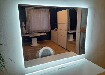 Używany, Lustro 119x90  do makijażu  Lustro do makijażu LED na sprzedaż  Wola Starogrodzka