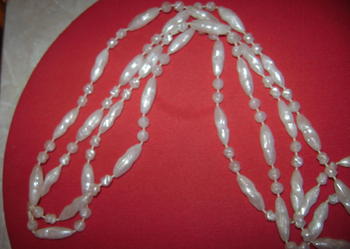 KOraliki białe perłowe na sprzedaż  Kraków