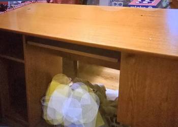 Solidne biurko komputerowe 115x60x75 na sprzedaż  Warszawa