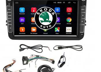 RADIO 2 DIN DO VW, SKODA, SEAT, ANDROID, WIFI, GPS, USB, BT na sprzedaż  Wrocław