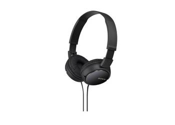 Używany, Słuchawki Sony MDR-ZX110 czarne nowy komplet gwarancja na sprzedaż  Dęblin