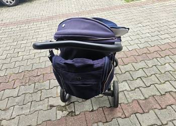 Wozek bebetto bresso premium class granatowy 2w1 na sprzedaż  Łódź