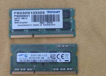 Pamięć RAM (4GB) 2x2GB SO-DIMM DDR3 na sprzedaż  Pruszków