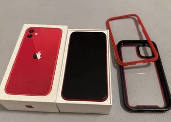 Używany, Iphone 11 64 GB (Product) Red na sprzedaż  Mętów