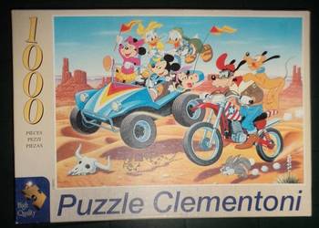 Używany, old puzzle Walt Disney Kaczor Donald Duck Totally Minnie na sprzedaż  Rzeszów