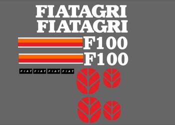 Naklejki Fiatagri F100 zamienniki, używany na sprzedaż  Świecie