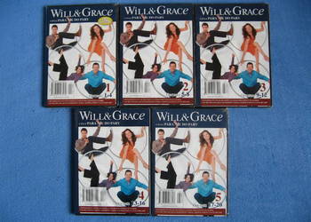 Will i Grace, 5 DVD (20 odcinków), polski lektor/Nowe! na sprzedaż  Poznań