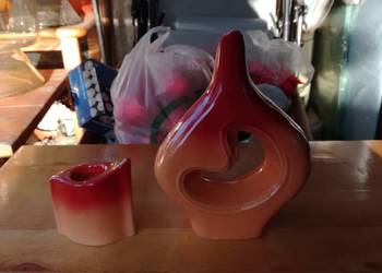 Ceramika majolika wazon na sprzedaż  Nysa