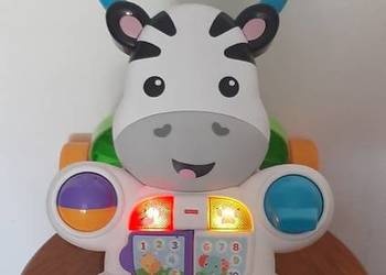 Chodzik dla dziecka zebra interaktywny Fisher-Price, używany na sprzedaż  Pruszków